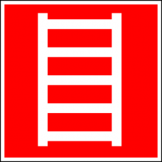Знак F03 Пожарная лестница