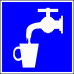 Знак D02 Питьевая вода
