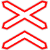 Знак 1.3.2 Многопутная железная дорога Знак 1.3.2 Многопутная железная дорога