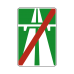 Знак 5.2 Конец автомагистрали